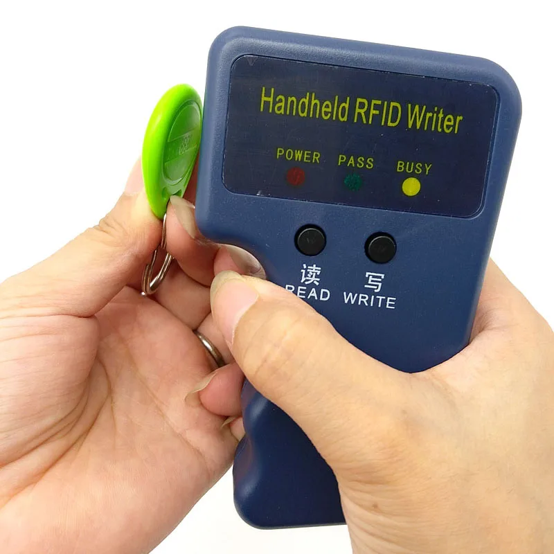 Ручной 125 кГц EM4100 RFID Копир писатель Дубликатор Программист ридер + EM4305 T5577