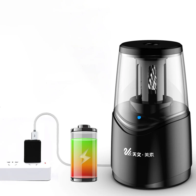 Профессиональная электрическая точилка для карандашей Tenwin Usb зарядка