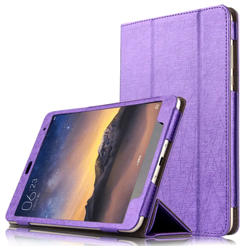style2 purple Чехол для Xiaomi mi Pad 3 2 защитный чехол mi pad 2/3 из искусственной кожи для mi pad 3/2 mi pad 3/2 планшетный ПК защитный чехол - Цвет: style2 purple