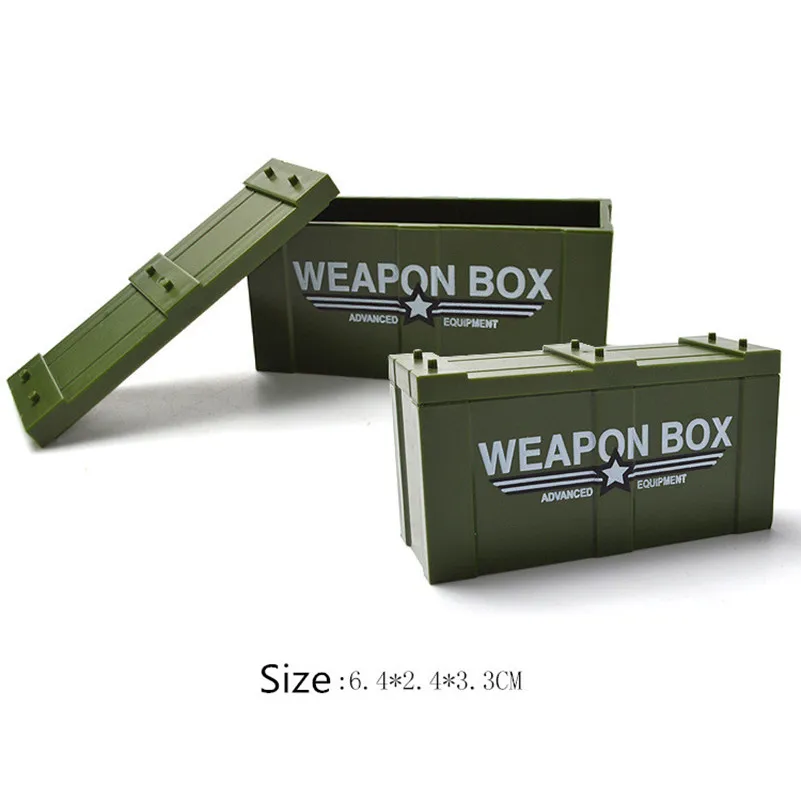 Набор строительных блоков: военное оружие пистолеты городская полиция солдат