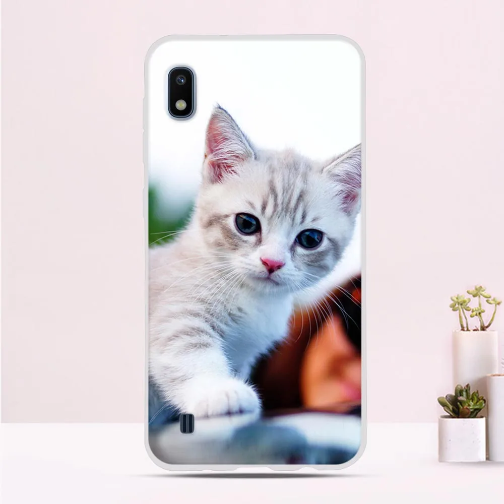 Роскошный чехол для samsung Galaxy A10 a10 s мягкий милый ТПУ силиконовый Защитный телефона