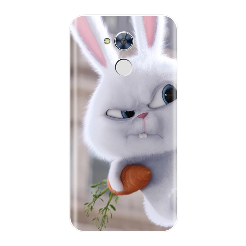 Чехол для телефона Huawei Honor 6a 6X 6C Pro из мягкого силикона ТПУ с рисунком милого кота