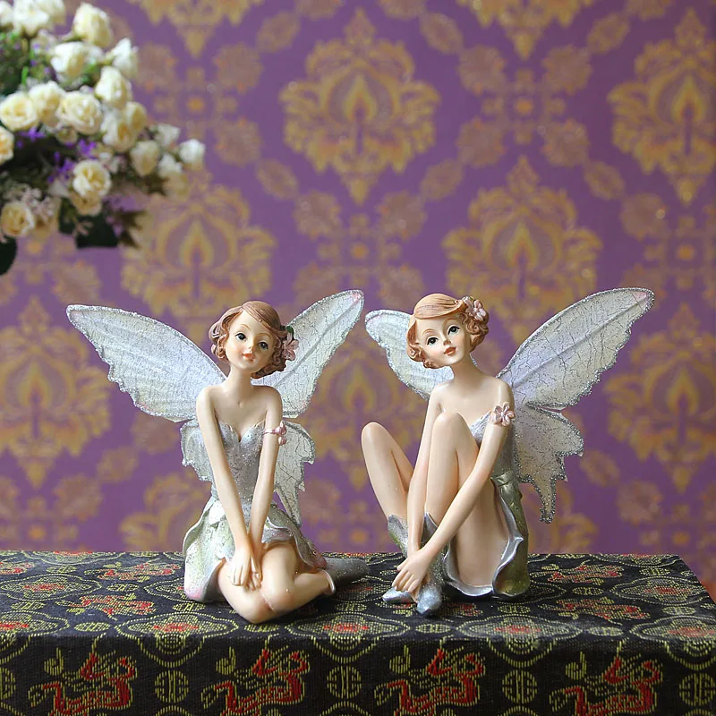 

Home Accessories Doll Resin Fairy Resin Mini Crafts Gift