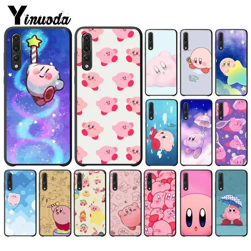 Yinuoda Game Kirby Series Cover Black Soft Shell Phone Case for Huawei P9 P10 Plus Mate9 10 Mate10 Lite P20 Pro Honor10 View10 | Мобильные