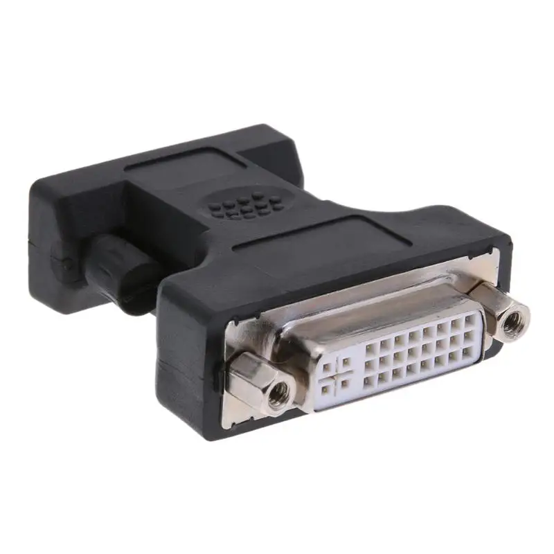 Адаптер-удлинитель кабеля 24 + 5Pin DVI мама в 15Pin VGA папа для ПК компьютера HDTV CRT