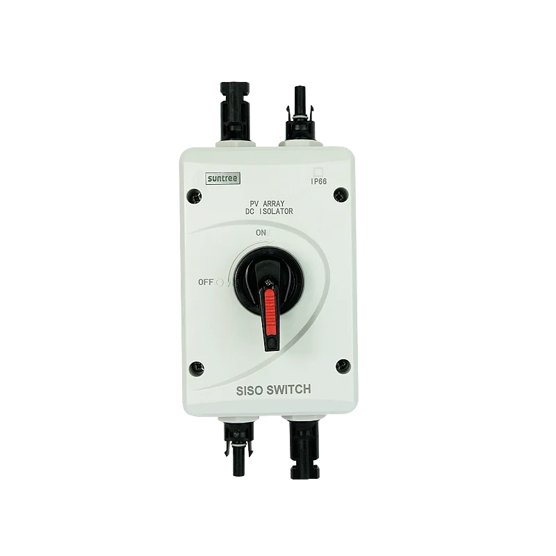 Солнечная система SISO 32A DC1000V PV DC водонепроницаемый изолирующий выключатель
