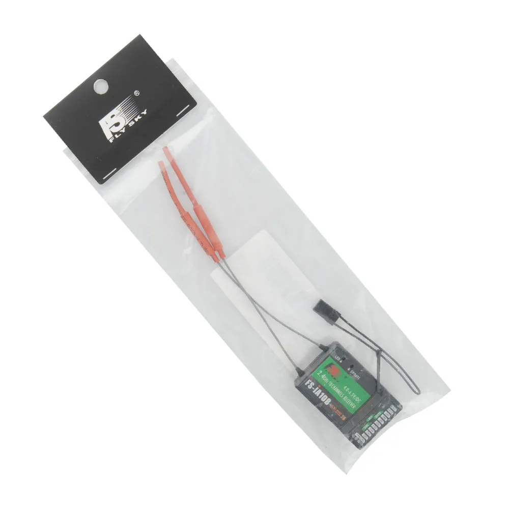 Оригинальный Fly Sky FS IA10B 2 4G 10 канальный приемник PPM Выход с iBus Порты и разъёмы