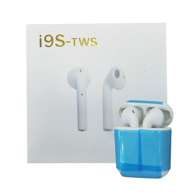 Bluetooth Headset i9S-TWS Twins with Mini Charging Box Wireless Headse't Hands-free Stereo Microphone Universal Headphones |