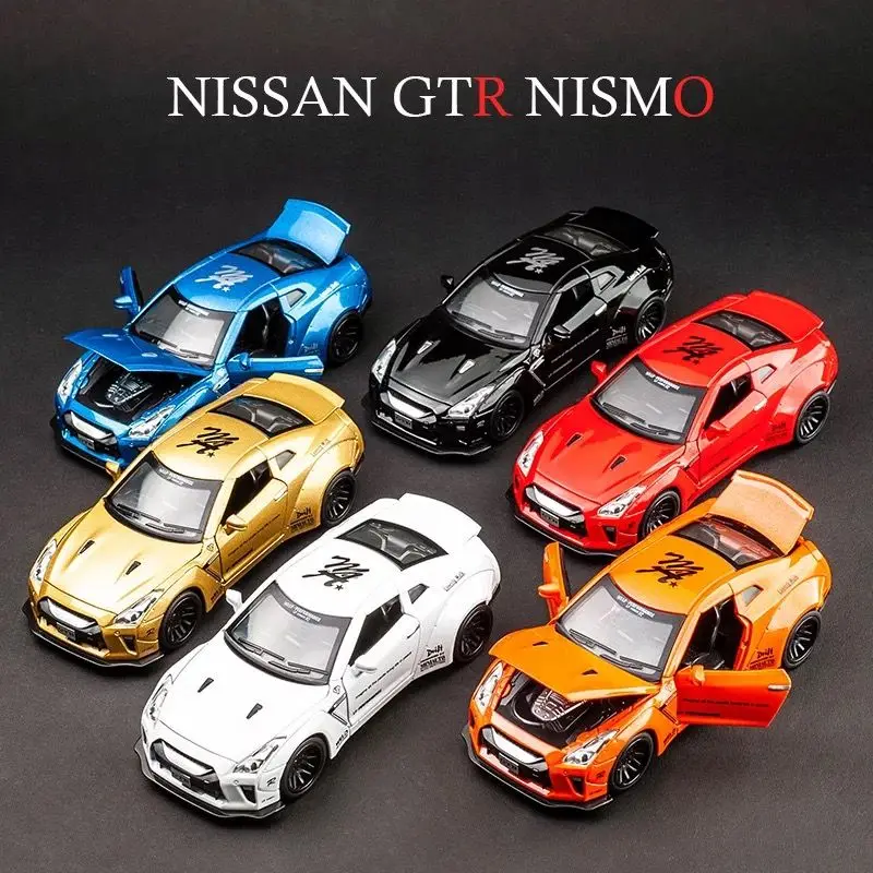 

1:32 AMG GTR alloy car model toys for children diecast car toy gift sports MINI AUTO