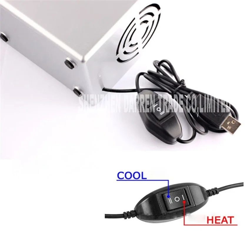 

16PCS DC5V Plug & Play Portable Practical Mini USB Fridge Office Desktop PC Car Refrigerator Freezer Beverage Can Drink Cooler
