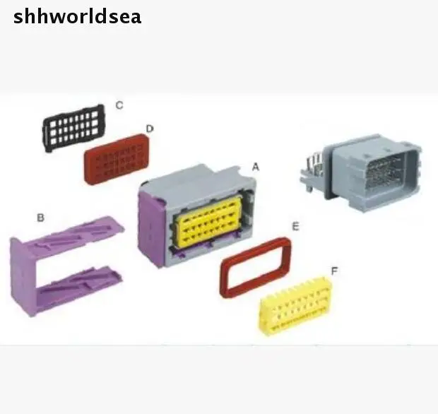 Shhworldsea 2 комплекта 24 контактных автомобильных разъемов ECU Автомобильный