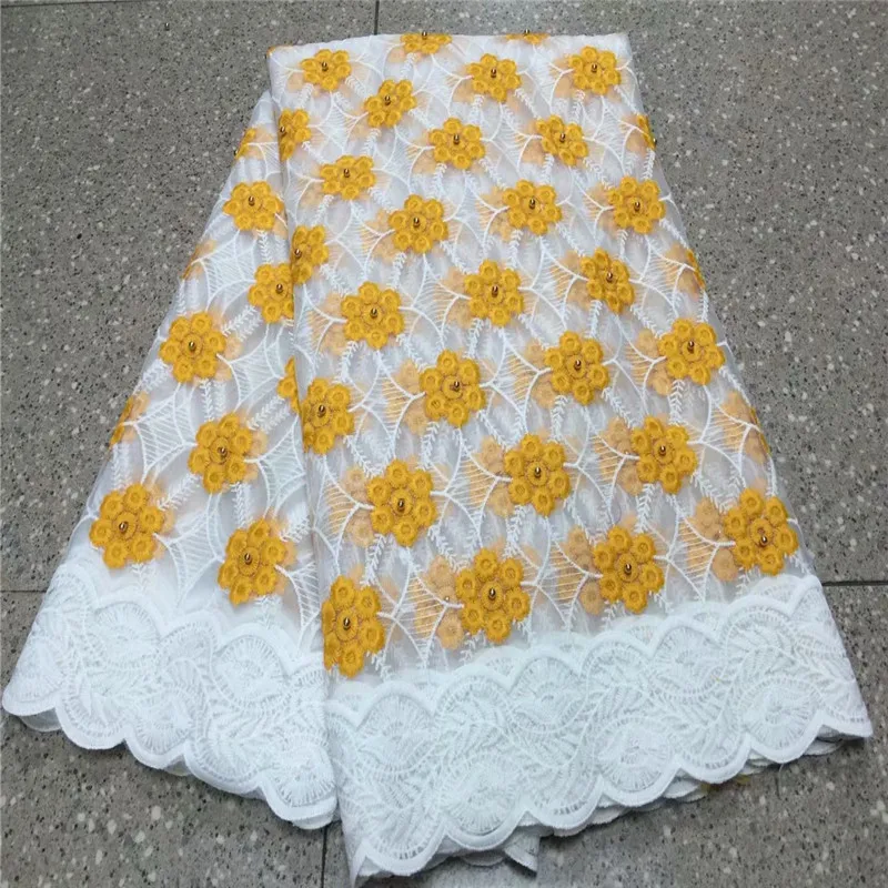 2018 Latest French Nigerian Laces Fabrics High Quality Tulle African Fabric Men/Women Dress LaceH1202 | Дом и сад