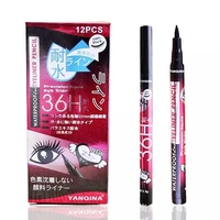 dhl free 360pcs30sets waterproof eye shadow eyeliner yanqina eyeliner pencil cosmetics 36h precision liquid eye liner makeup