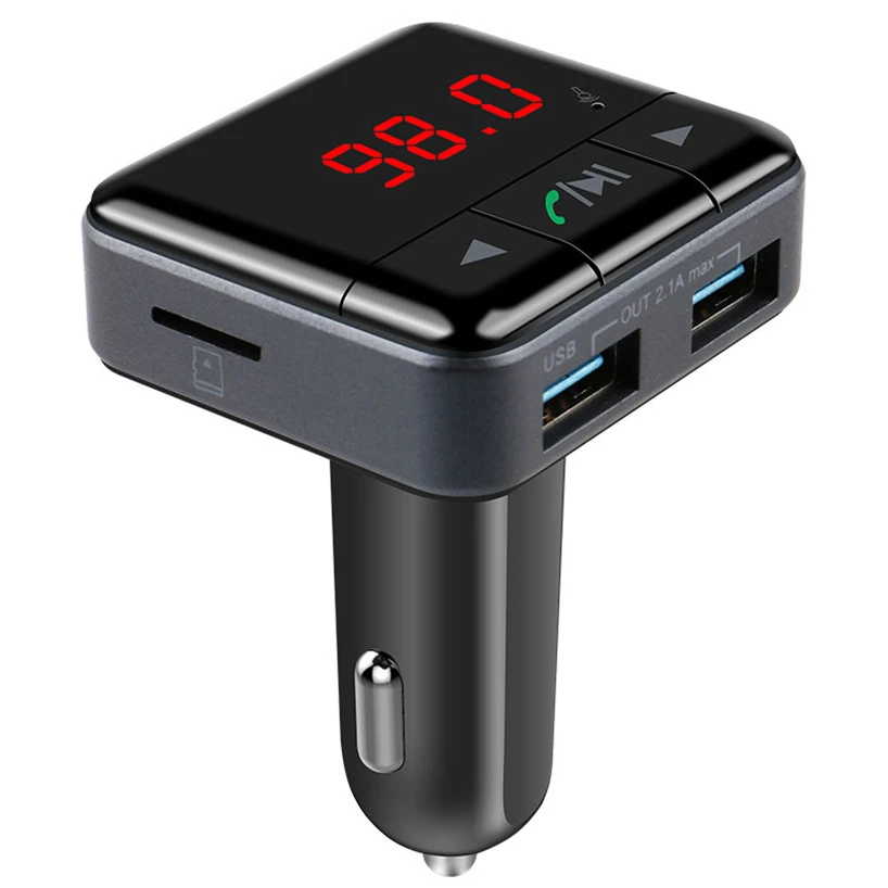 Bluetooth автомобильный комплект MP3 fm-передатчик радио BC12B Aux поддержка телефона