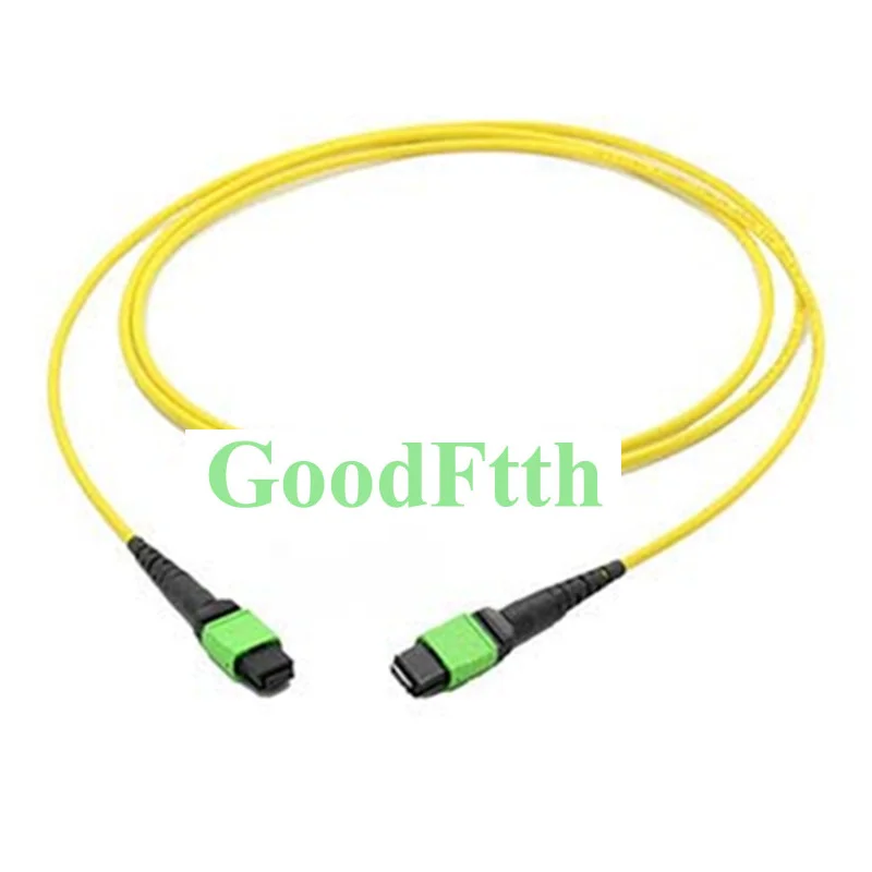 Патч-корд MPO(F)-MPO(F), магистральный кабель SM 12C 3 мм GoodFtth 20 м 25 м 30 м 35 м 40 м 50 м 60 м 70 м 80 м 100 м