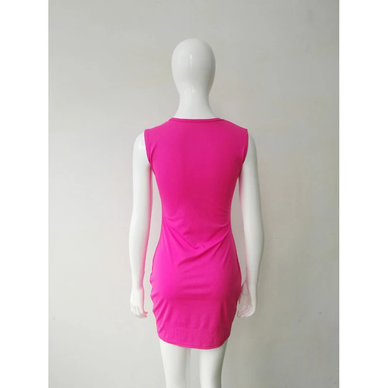 Новая Мода Женщины Дамы Sexy Рукавов Кисти Тонкий Bodycon Клубная Одежда Короткие Мини