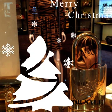 DCTAL Рождество Стикеры X mas наклейка Плакаты виниловые наклейки на стены росписи