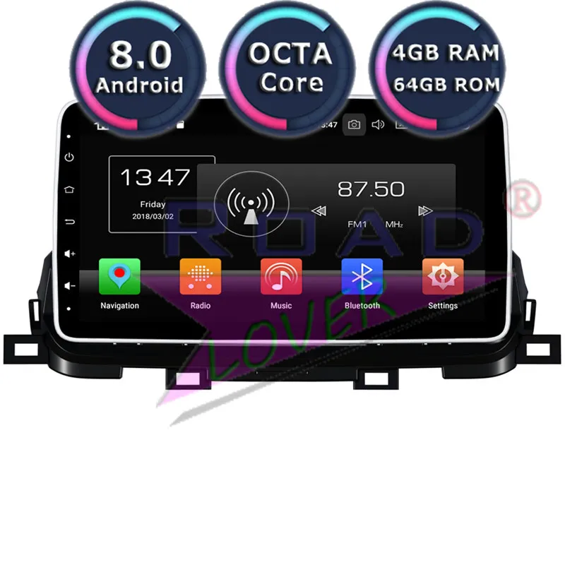 Roadlover Android 8 0 Автомобильный мультимедийный плеер радио для KIA Sportage 2018 Стерео GPS