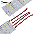 51020 шт., 12 в пост. Тока, 0,25 м0,5 м, белыйтеплый белыйкрасныйзеленыйсиний, Алюминиевая СВЕТОДИОДНАЯ лента 5730, 5630