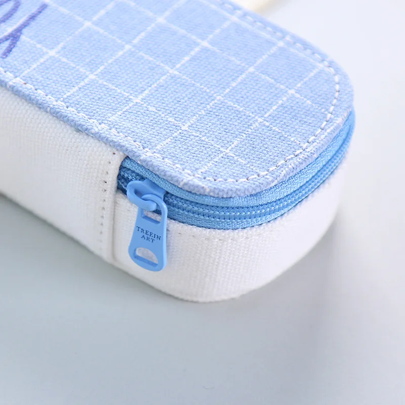 Climemo пенал из парусины для лица коробка карандашей начальной школы Молодежные