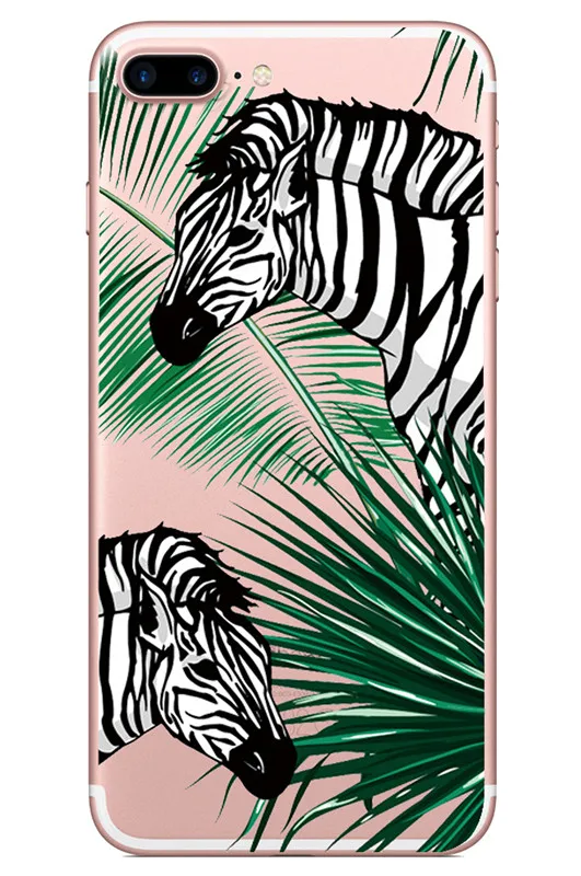 Case For iphone 5s 5 s se Cover Zebra Silicone Soft Shell Apple iPhone 6s 6 7 8 plus x 10 11 Pro Max Bags Funda |
