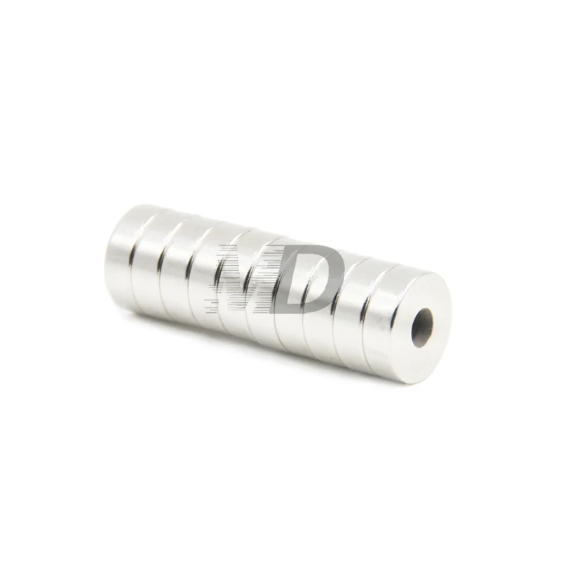 Сверхпрочные Круглые неодимовые кольцевые магниты с потайной головкой