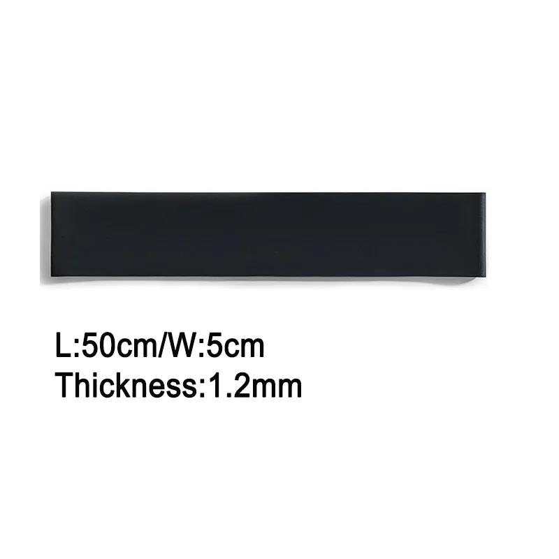 RB-Black500x50x1-2 1 шт. Йога Пилатес Ремни Обучение резиновые ленты эластичные сопротивление ремень для йоги Фитнес высококлассные изделия Йога, гимнастика оборудование 50x5 см - Цвет: RB-Black500x50x1-2