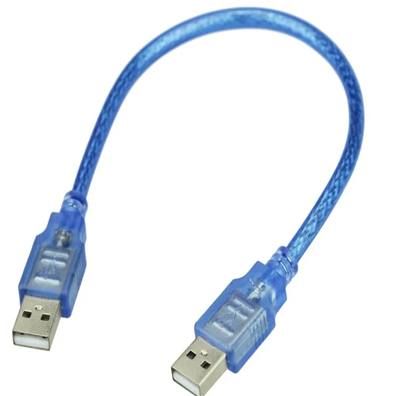2016 New 30cm 1 Ft USB 2.0 Type A/A Male to Extension Cable Cord Blue | Компьютеры и офис