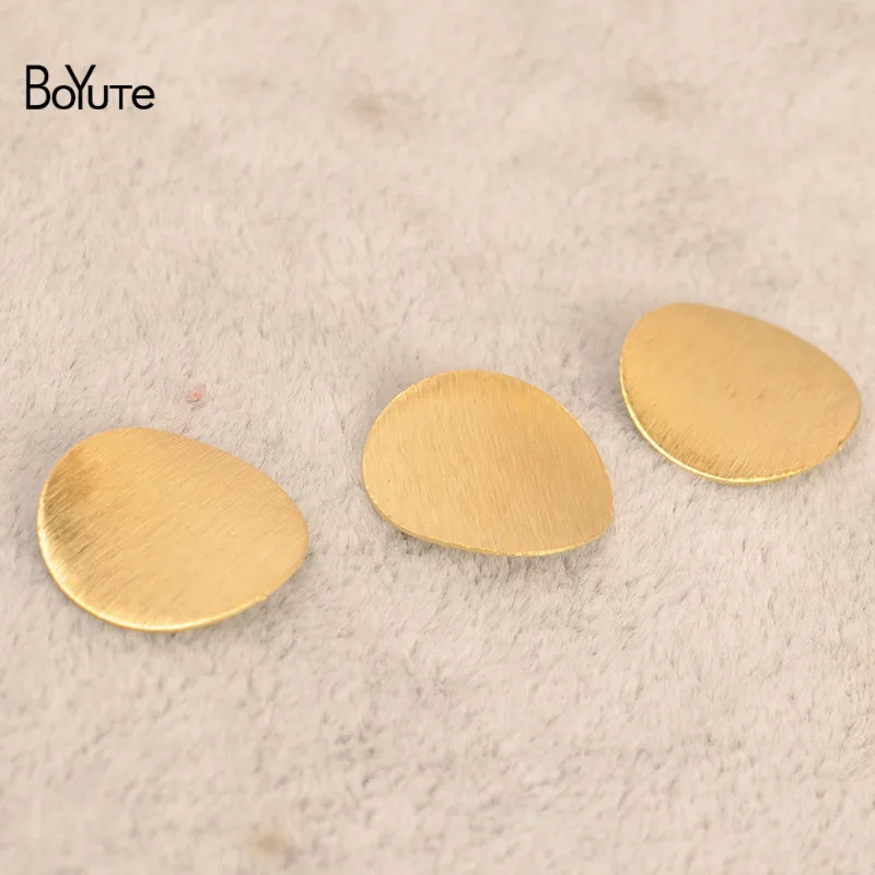 BoYuTe (100 Pieces/Lot) Metal Brass Curve Geometric Sheet Diy Hand Made Jewelry Accessories Wholesale | Украшения и аксессуары