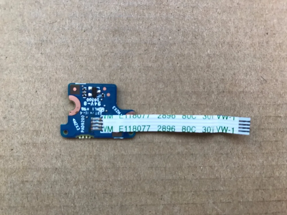 

original for HP ProBook 640 G1 645 Power Button Board with Cable 6050A2566601