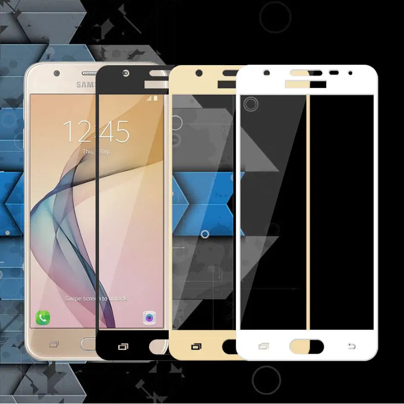 J5 2016 стекло для Samsung Galaxy защита экрана закаленное j510 полное покрытие пленка