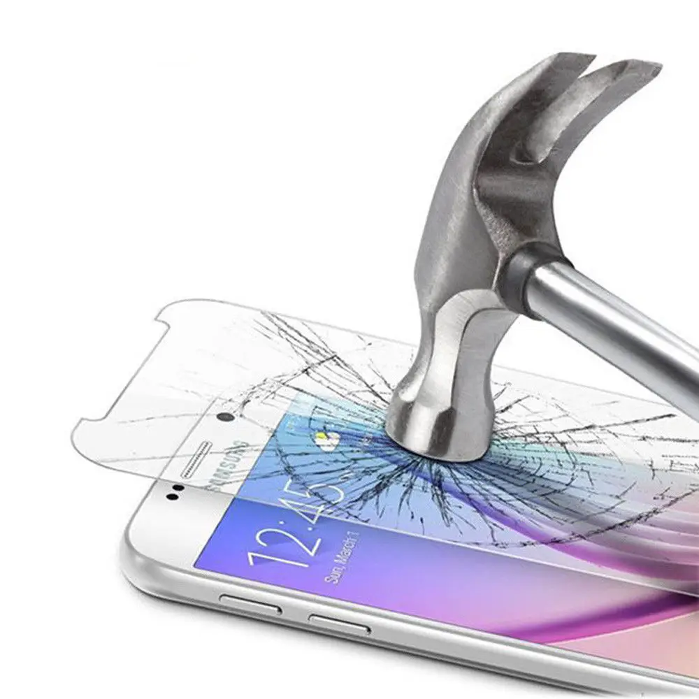 9H закаленное стекло для Samsung Galaxy S6 S5 S4 S3 мини Защита экрана Note 3 4 5 стеклянная