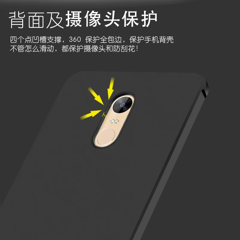 Роскошный чехол для телефона Xiaomi Redmi Note 4X высококачественный силиконовый жесткий