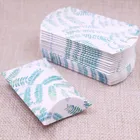 Подарочная коробка, 10 шт., лидер продаж, бумажная Подушка, подарок на день рождения, бумажная коробка с рисунком листьев, модная подарочная коробка в свежем Стиле