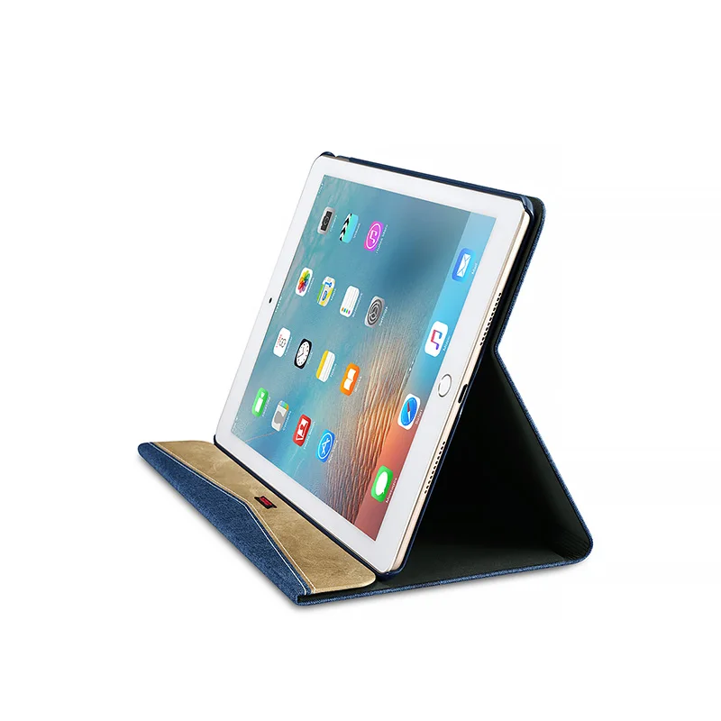 (Синий) XOOMZ бренд для iPad Pro 10 5 чехол простая ткань + PC Folio Case Erudition Складная подставка