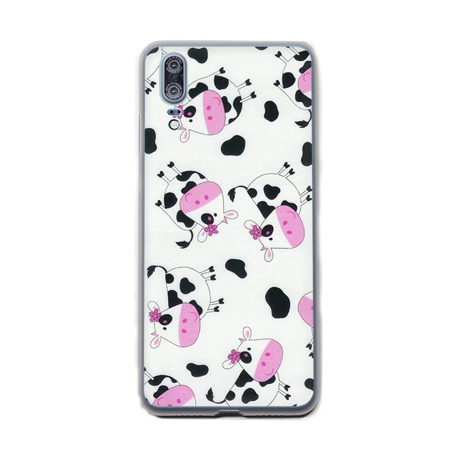 Чехол для телефона с милым животным коровьим лицом Huawei Mate 10 20 Lite Pro Nova 2i 3 3i