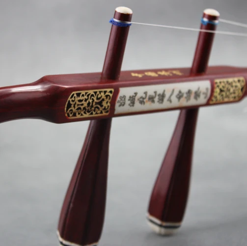 Kopen Houten Muziekinstrument Professionele Erhu Geavanceerde Draagbare Geval Snaren Rosin Chinese Erhu Tas Boog Dunhuang Gratis Verzending