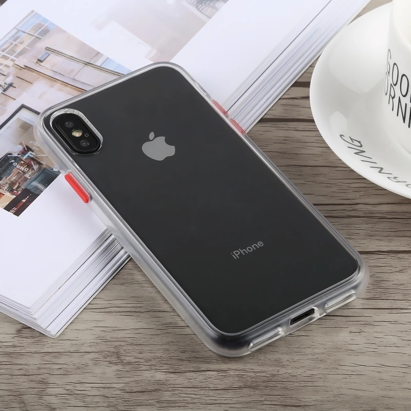 Роскошный высококачественный чехол для телефона для Apple iPhone Xr X Xs Max, ударопрочный чехол из ТПУ+ поликарбоната, чехол для задней панели TOTU Gingle Series 2 Funda