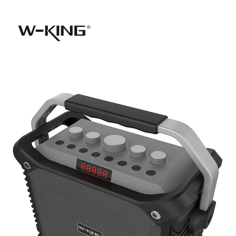 W король K3 2018 Горячая караоке Мощность Портативный Bluetooth4.1 Динамик s бытовых