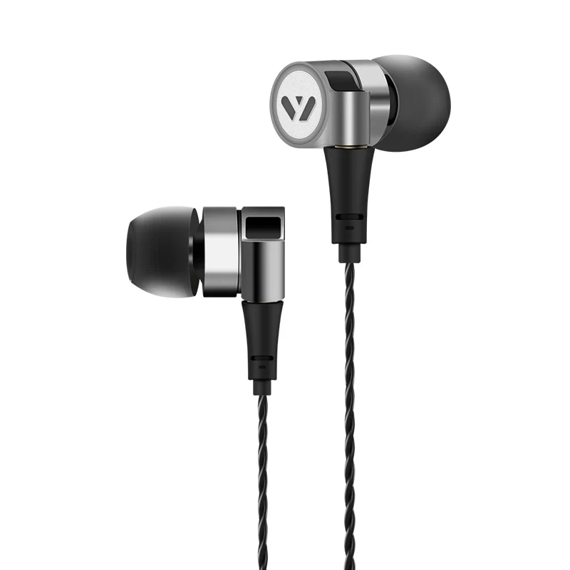 Yersen with Package Yersen FEN-2000 гибридные наушники MMCX Hi-Fi, стерео наушники с басами, металлическая гарнитура, DJ монитор, аудио наушники для Xiaomi/iPhone/sony - Цвет: Yersen with Package