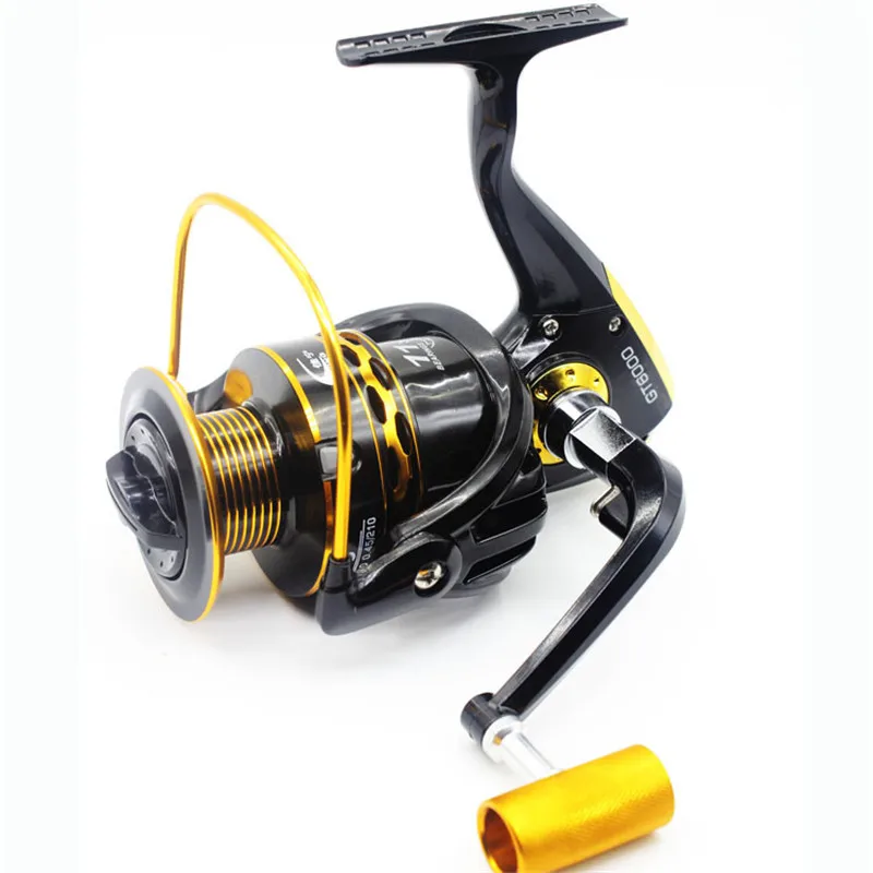 Рыболовная катушка для спиннинга цельнометаллическая 11 шарикоподшипников