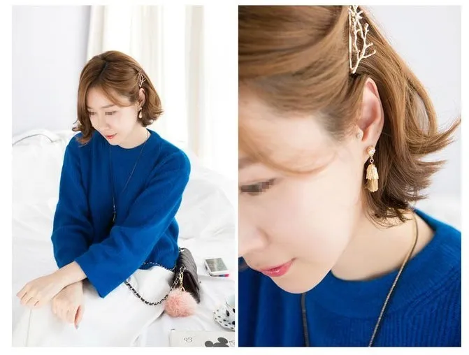 Женские Модные минималистичные милые Ретро заколки для волос CJWD73|jewelry press|jewelry