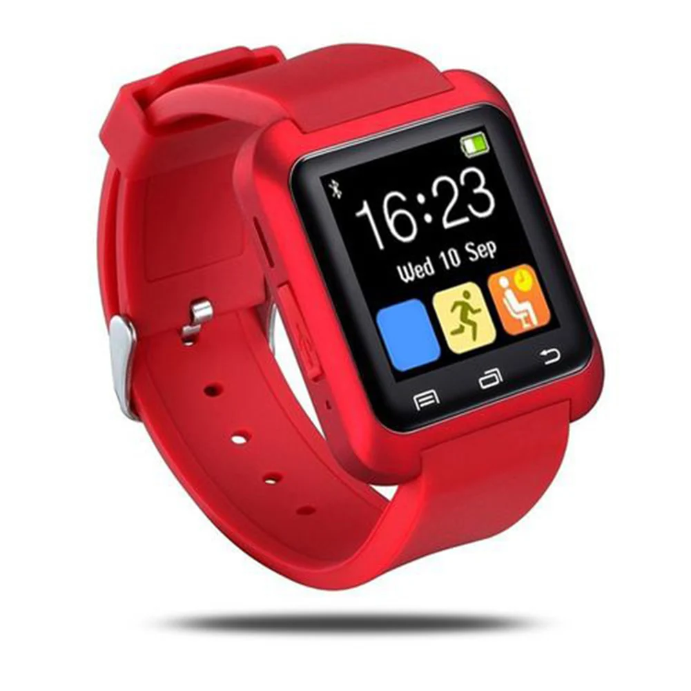 Bluetooth Смарт-часы мужские U80 с камерой громкой связи Синхронизация SMS Смарт-часы Поддержка sim-карты TF для IOS Android