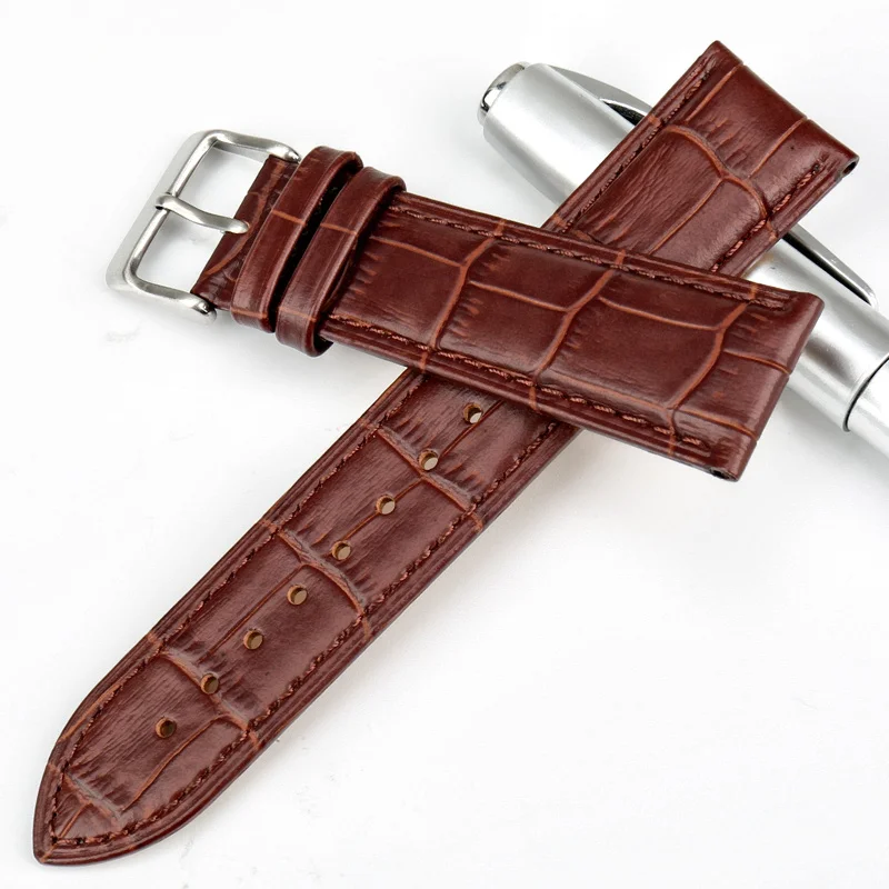 Ремешок для часов из лакированной натуральной кожи 18 24 мм|Ремешки часов| |