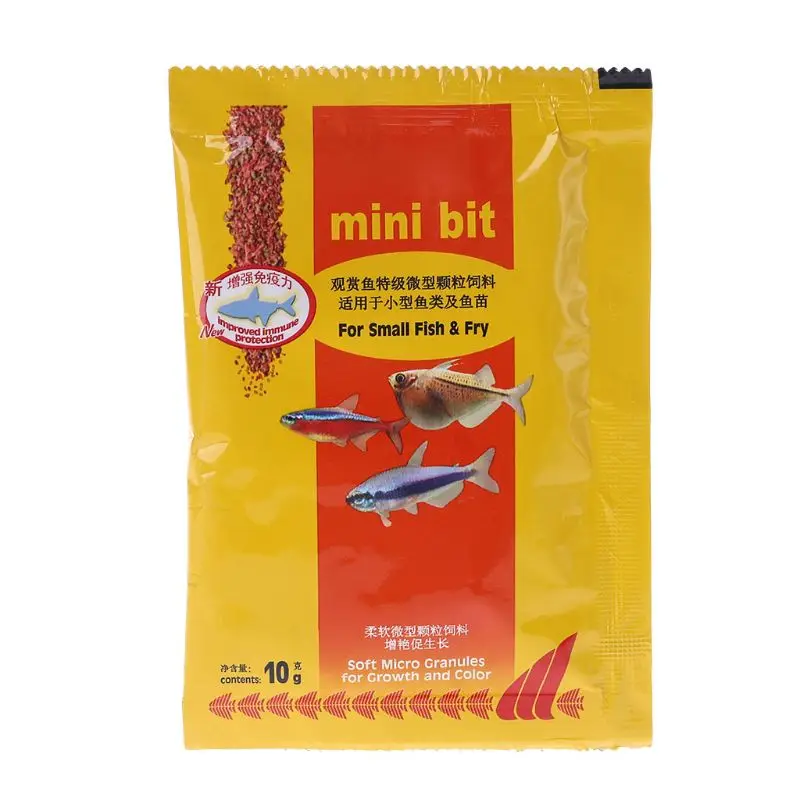 

Aquarium Small Fish Food Bettas Tropical Goldfish Healthy Feed Supplies