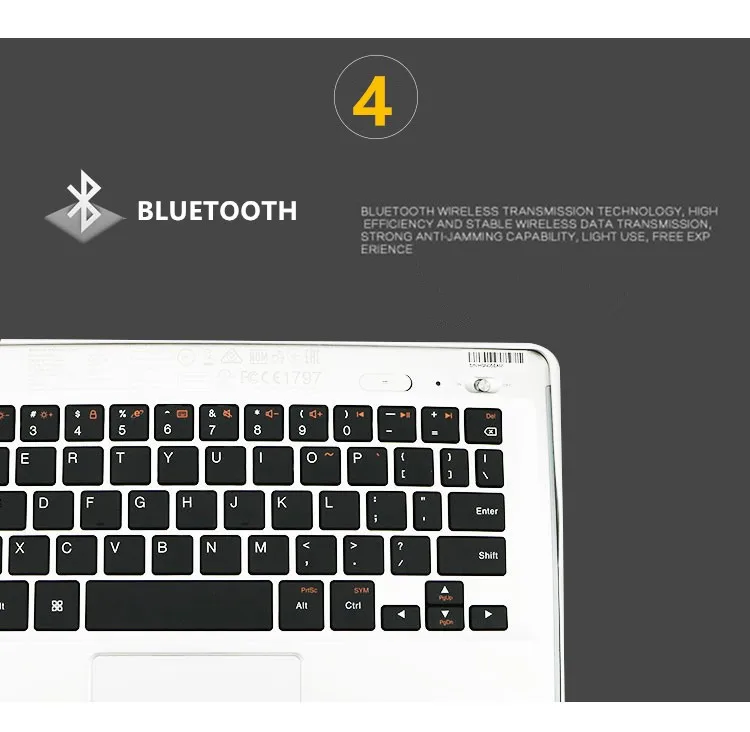 Оригинальная Bluetooth клавиатура для Lenovo YOGA 2 3 Pro 10 1 перезаряжаемая сенсорная панель