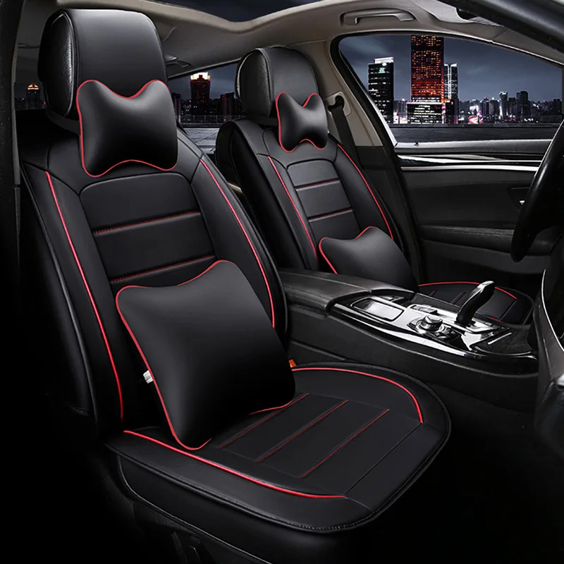High quality Leather car seat cover for mitsubishi lancer 10 asx pajero 4 2 outlander xl accessories covers car-styling | Автомобили и