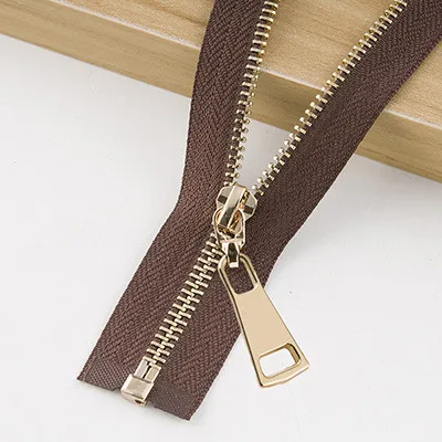 GCoffee Meetee 1/5 шт. 85 см 5# разъемная застежка-молния металлическая молния с открытым концом Авто замок с украшением в виде пряжки на молнии, самодельный сумок пуховик Одежды Портной Швейные Материал ZA020 - Цвет: GCoffee