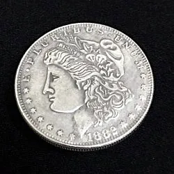 

Top Quality Copper Morgan Dollar (3.8cm Dia) Magic Tricks,Coin,Props,Accessories,Close Up Magic,Comedy,Magia Toys Classic Magie