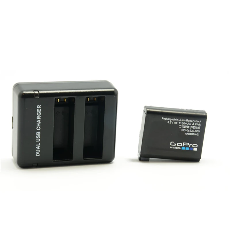 Высококачественное двойное зарядное устройство Nartor для GoPro Hero 4 аксессуары